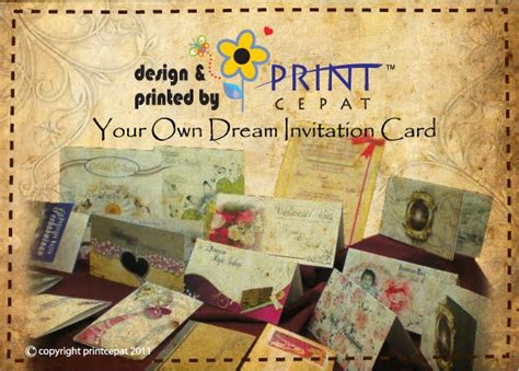 Lot 31 jalan serendah 26/41. ~Kad Kahwin Print Cepat~: DESIGN TERBARU 2011