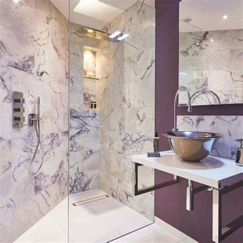 Amethyst Marble Honed Tile Luxury Marble Stone Flooring Bathroom Red