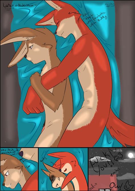 Rule 34 Anthro Bed Canine Comic Disney Embrace English Text Fennec