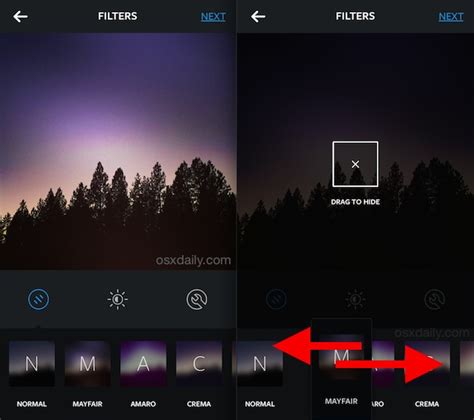 How To Rearrange Hide And Show Hidden Instagram Filters