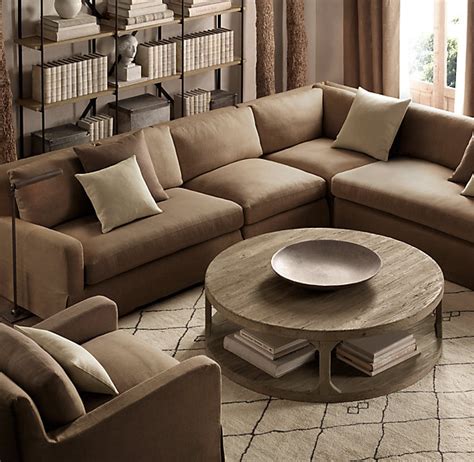 1 tree planted for every order. Restoration Hardware Round Coffee Table