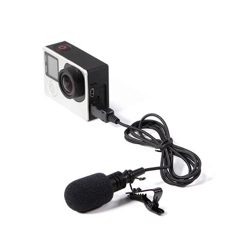 Usb Stereo External Microphone High Fidelity Microphone For Gopro Hero