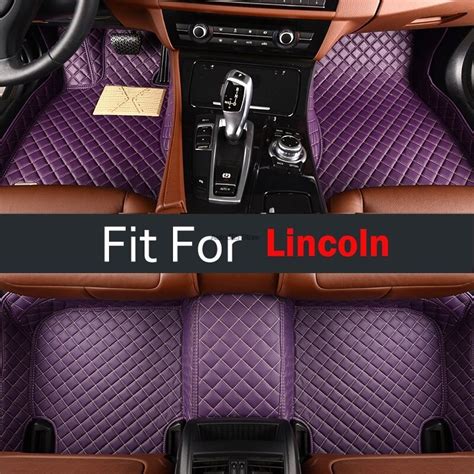 Car Style All Weathe Rugs Auto Floor Mat For Lincoln All Models Navigator Mkz Mks Mkc Mkx Mkt