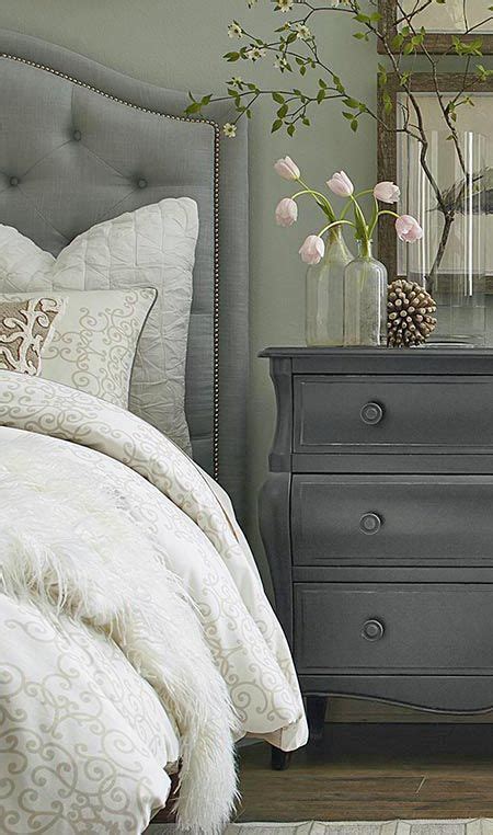 These striking headboard ideas favour the bold. 47 Ideas gray painted furniture bedroom headboards for ...