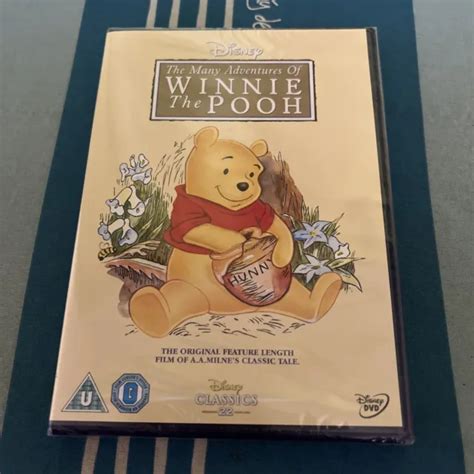 The Many Adventures Of Winnie The Pooh Dvd Region New Sealed
