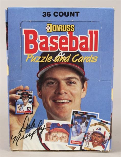 1988 Donruss 36 Baseball And Puzzle Cards Box