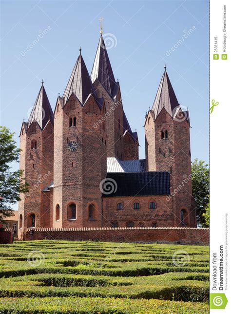 Church In Kalundborg Denmark Royalty Free Stock Photo