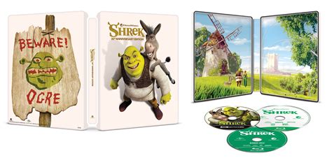 Best Buy Shrek 20th Anniversary Edition Steelbook Digital Copy