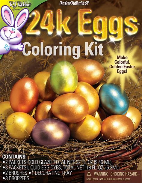 Jp 24 Karat Easter Egg Coloring Kit By Easter Unlimited