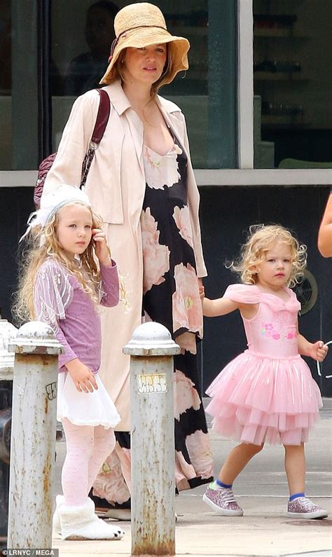 Blake Lively Flaunts Her Baby Bump In A Summer Dress As She Steps Out With Her Two Daughters