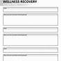 Recovery Worksheets For Groups