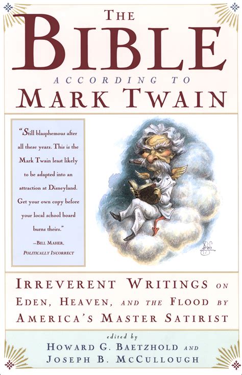 The Bible According To Mark Twain Book By Joseph B Mccullough