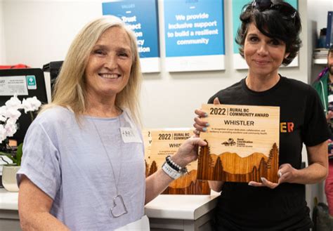 Whistler Receives Rural Bc Community Award For Covid 19 Response