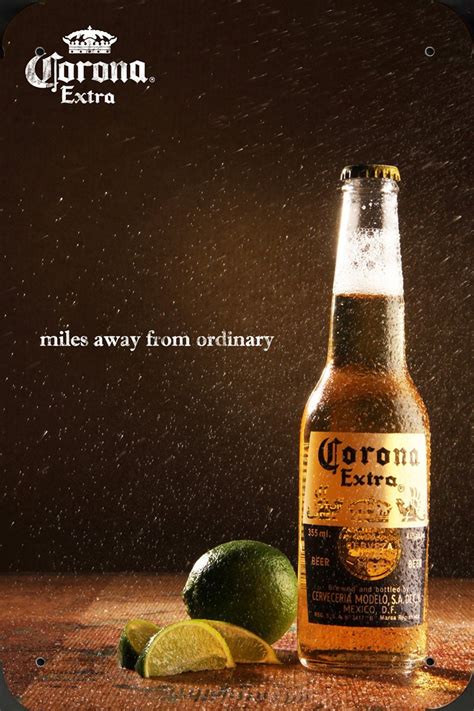 Jesus corona mexico futbol soccer poster free us shipping. Tin Plate Sign Metal Poster of Corona Beer Miles Away From ...