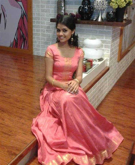 Senha Unnikrishnan In Pattu Pavada Dresses And Costumes Of