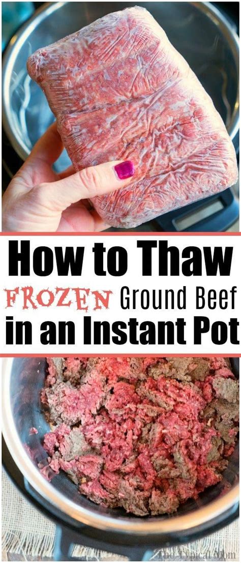 How do you defrost ground turkey in. Defrosted Ground Tirkey Instatpot - How To Cook Frozen ...