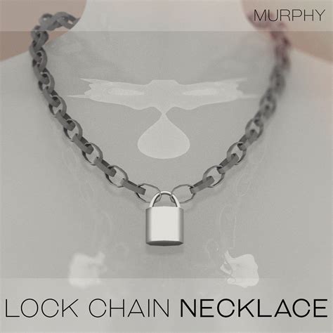 Lock Chain Necklace M U R P H Y With Images Sims 4 Cc Packs Sims