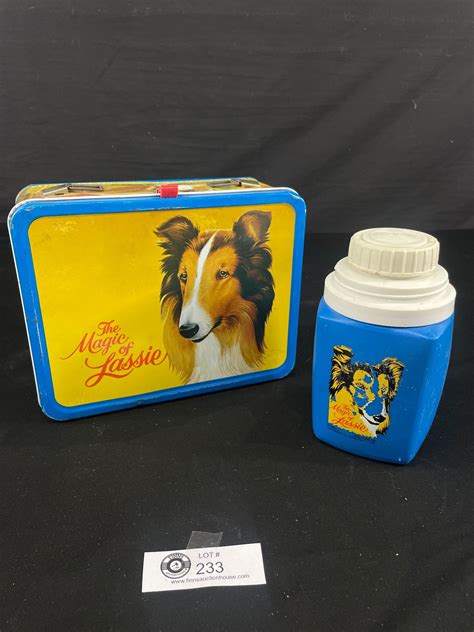 Vintage Lassie Lunch Box Wthermos