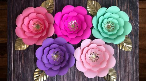 Floral Birthday Decoration At Home Paper Flowers Decoration For