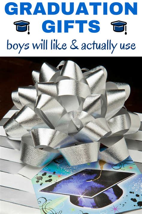 Yes, graduation ceremonies look a little different this year. Graduation Gifts for Boys That They will Actually Use!