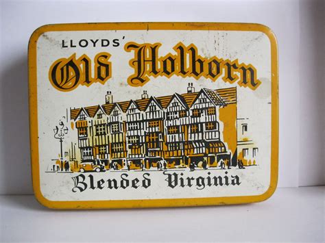 Old Holborn Tobacco Tin My Mum Had This Tin In Her Sewing Box I