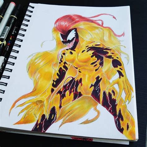 Scream By Owlapin On Deviantart Venom Art Venom Comics