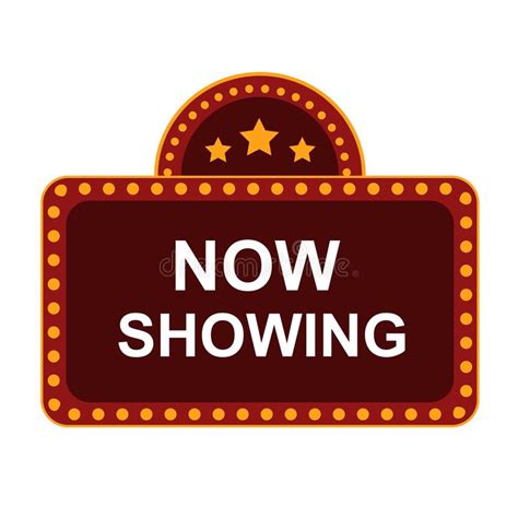 The header message is yours to create, so, keep it short and simple. Now Showing Retro Cinema Neon Sign Stock Illustration ...