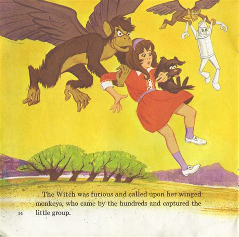 Flying Monkeys Capture Dorothy Gale And The Tin Woodsman Flickr