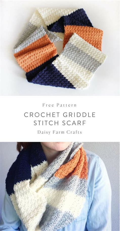 Daisy Farm Crafts Crochet Scarf Crochet Pattern Crochet Scarf