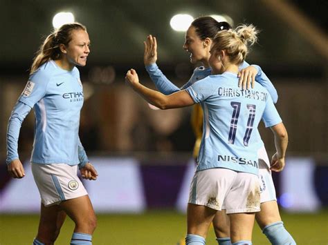 November 17 2017 Manchester City Women Maintain 100 Home Record With