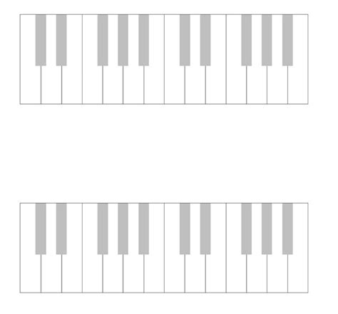 A4 Piano Music Blank Sheet 2 Clefs 5 And 6 Staves Blank Etsy