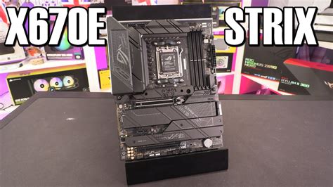 Asus ROG Strix X670E AM5 Motherboard Preview YouTube
