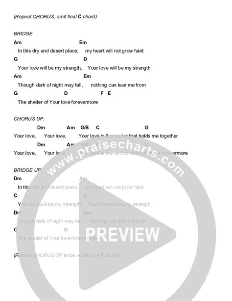 anchor chords pdf eddie kirkland praisecharts