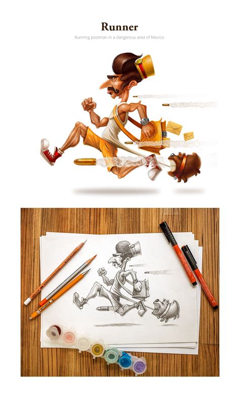 Characters Part 1 On Behance Illustration Character Design