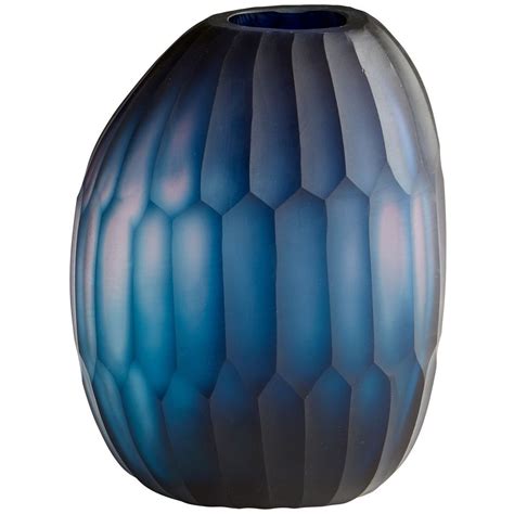 This locally owned business offers quick and affordable glass services. Cyan Design Edmonton Vase | Blue vase, Cyan design, Tall ...