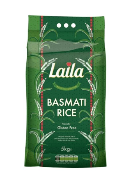 Laila Basmati Rice 5kg Buy Online At The Asian Cookshop