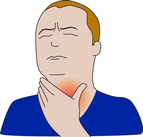 Cyclosporine Check With Your Cartoon Picture Of Sore Throat Clipart