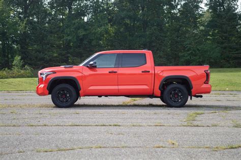 2022 Toyota Tundra Trd Pro Gets All The Attention In Orange Cnet