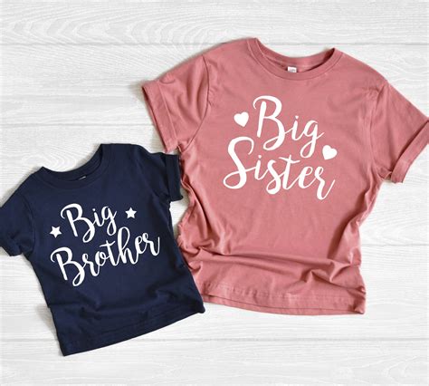 big brother big sister little brother little sister shirts matching shirts sibling shirts