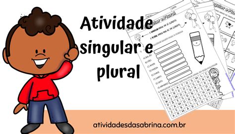 Atividade Singular E Plural 2 Ano