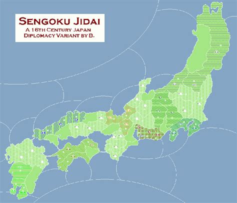 Japan's sengoku jidai (era of the warring states) lasted from 1467 to 1603. Map Of Sengoku Japan Pictures to Pin on Pinterest - PinsDaddy