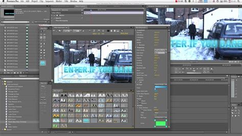 Or you could bookmark it and watch it in smaller chunks over a few days or weeks—the video is broken up into smaller lessons of about 10 to 15 minutes each. Adobe Premiere Pro Tutorial : Creating Text - YouTube
