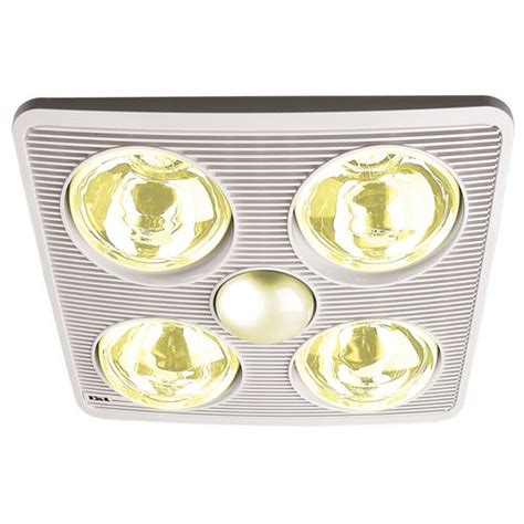 Ixl Tastic Silhouette 3 In 1 Bathroom Heat Fan Light Bunnings Australia
