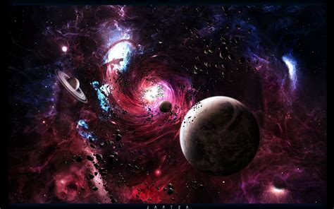 1680x1050 Planet Space Galaxy Black Holes Wallpaper  440 Kb