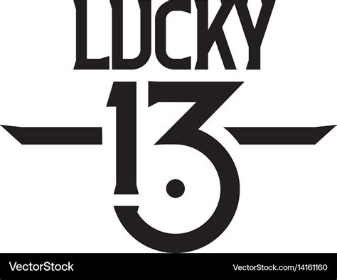 Lucky 13 Printable