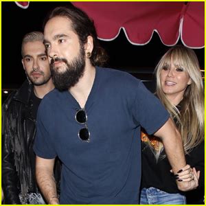 Love his personality & evrything about him. Heidi Klum & Husband Tom Kaulitz Grab Dinner with His ...
