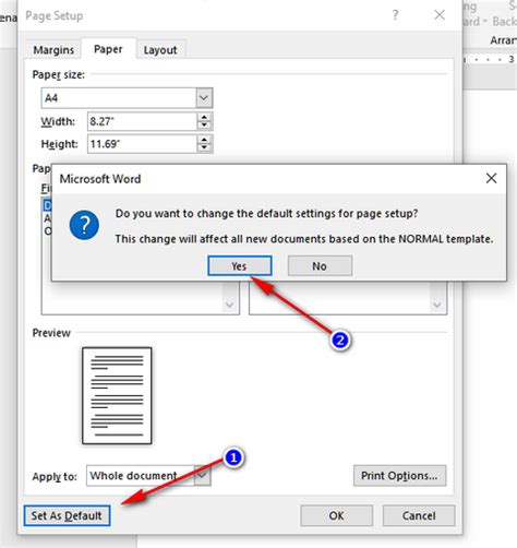 Word 2016 How To Change The New Blank Document Size Back To Normal