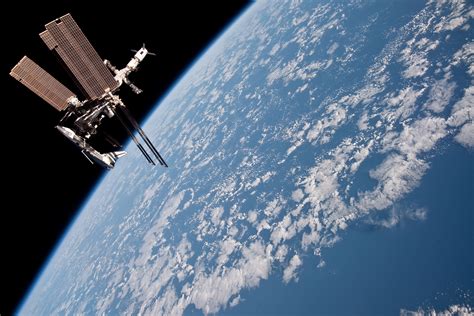 Space Shuttle Endeavour Docked With The International Space Station 220