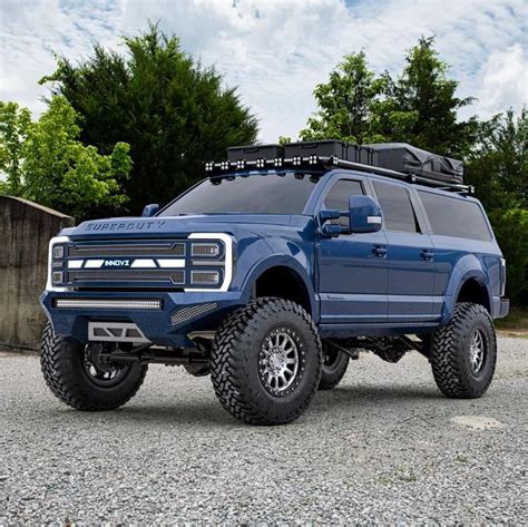 New 2023 Ford Excursion Imagined As Super Duty Based Overlanding Suv
