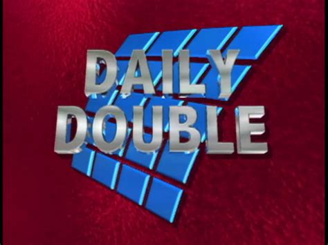 Jeopardy Daily Double 1997 By Jdwinkerman On Deviantart